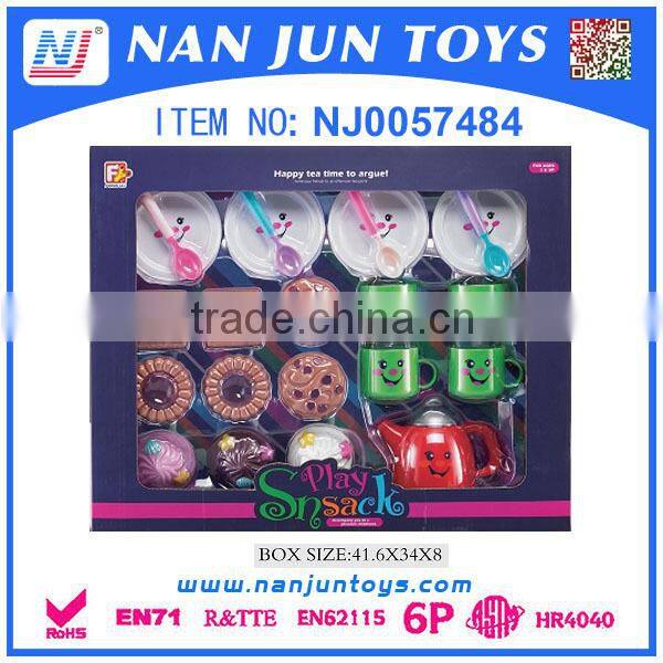 Miniature plastic tea set toys kids favorite toy tea set tea set toy hot selling