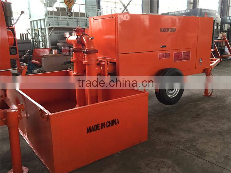 concrete pump for foam concrete slurry