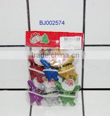 Christmas toys santa claus red pull toy