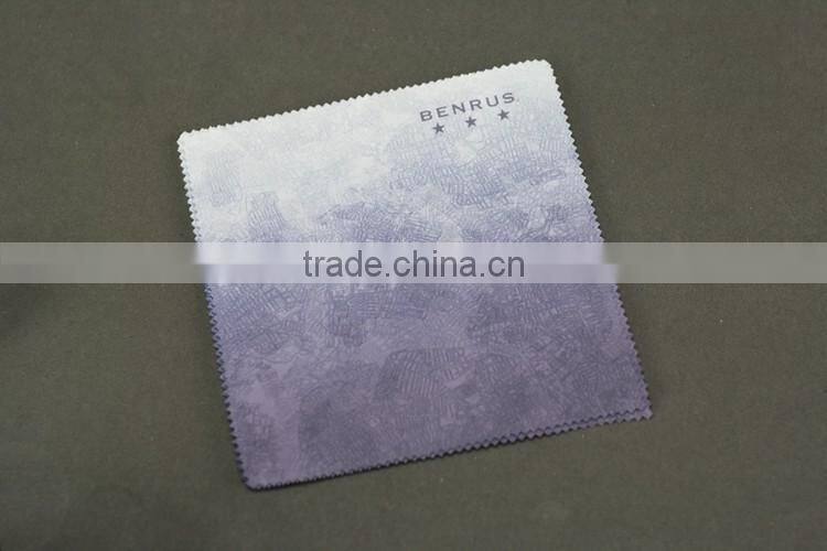 Custom Logo Print Microfiber Lens Cleaning Cloth
