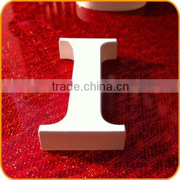 Painted white 304 stainless steel letter