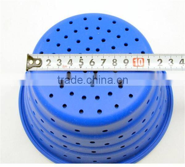 Popular folding free stretched spiral-cut fruit basket