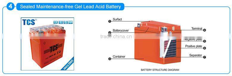 China wholesale white motorcycle 6v vrla batteries