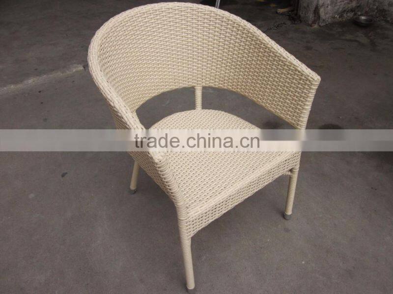 outdoor furniture leisure comfortable rattan aluminum garden coffee shop sets (YT45,YC0103)