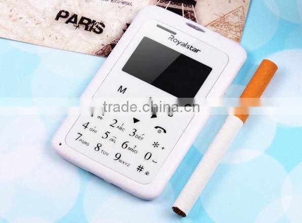 12-Card Small Student Mobile Phone Ultra Thin 4.8mm Clear Screen Mp3 Player Small Phone