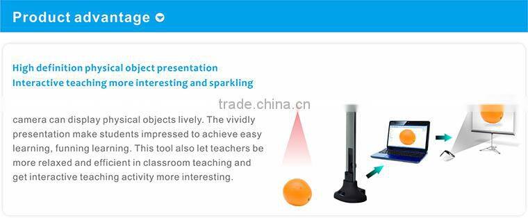 High speed smart classroom equipment document camera visualiser
