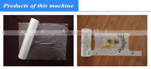 rolling / rolled trash/rubbish/garbage bag forming machine