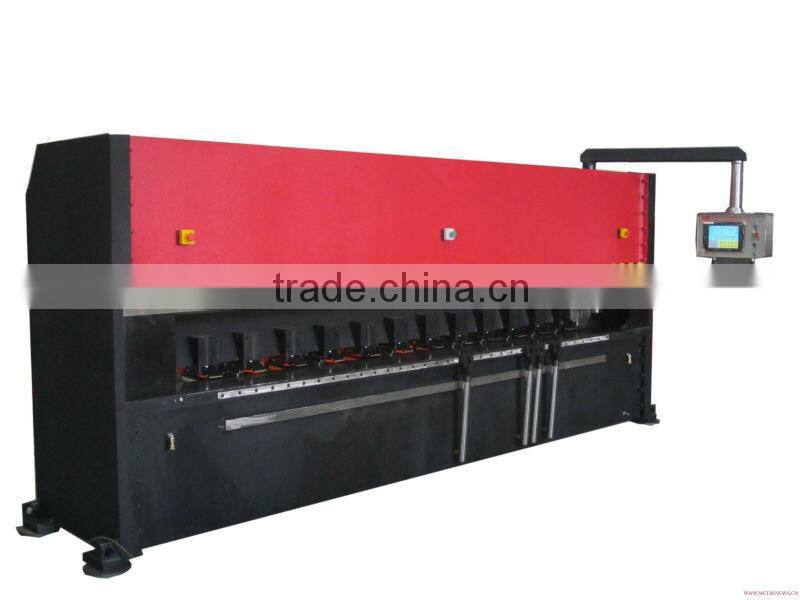 KRRASS Stainless steel Sheet Metal 4 meters cnc V Grooving machine, V Grooving machine cnc