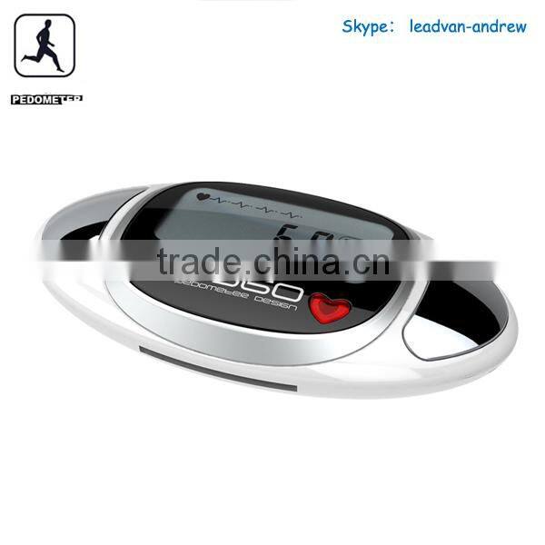 Walking and Jogging 3D Sensor Multi-function Heart Rate Pedometer