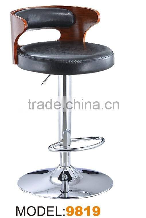 Leather Lift Swivel Chairs without Wheels