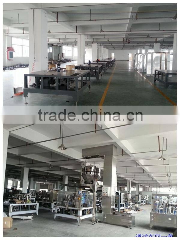 automatic cocoa powder zipper pouch packing machine