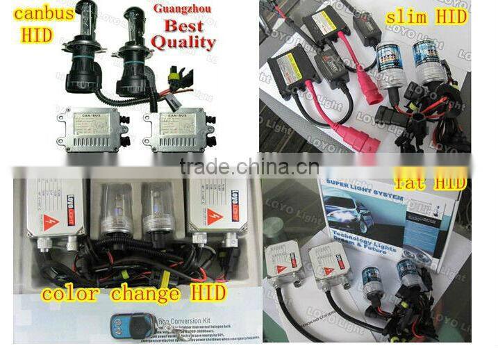 Hottest 12V HID kits with high quality big ballast 75w HID xenon kit