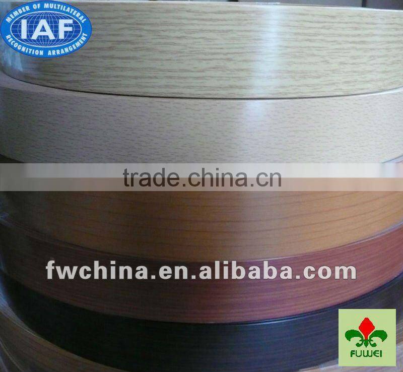 2012 new popular plastic PVC Edge Banding for Furniture