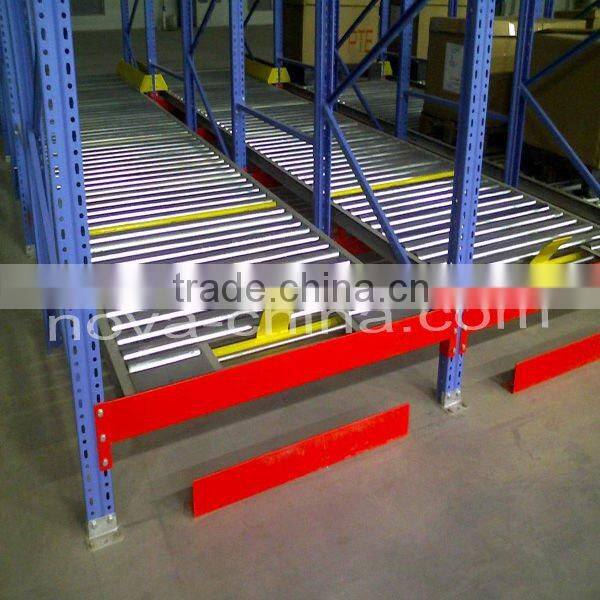 Heavy Duty Gravity Roller Racking System from NOVA