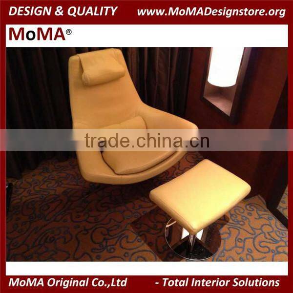 Hotel Chair For Bedroom Lounge Leather Sofa Chair Relaxing Chair
