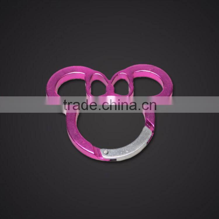 2016 Cheap high quality hot sale special shape climbing carabiner