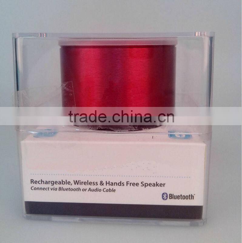Stylish portable bluetooth speaker with microphone 2014 best selling