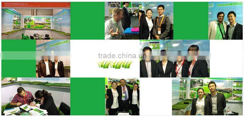 Nice looking high detx soft 4 tones artificial grass for garden