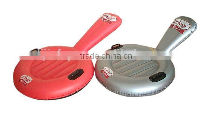 Inflatable snow ski tube with high quality, two person snow tube,PVC floating snow tube ,Giant water park tube