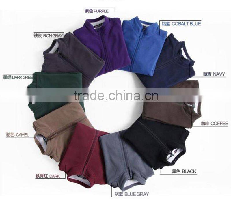 Promotional Fleece jacket pullover(factory supplier)