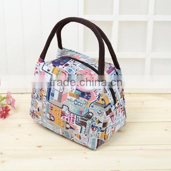 Hot selling personalized cheap canvas lunch bag
