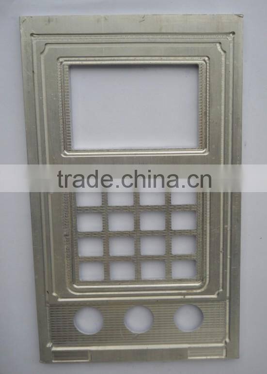 4 axis double chuck name plate metal cnc engraving machine