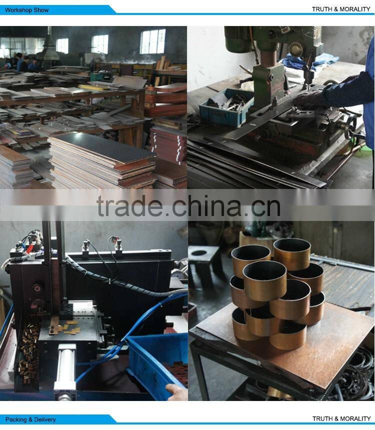 Factory supplied drawing customized oil hole bushing