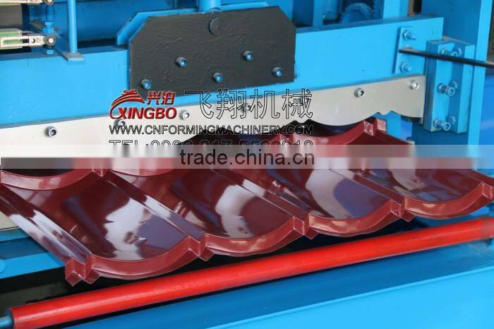 color steel glazed tiles making machinery for sale