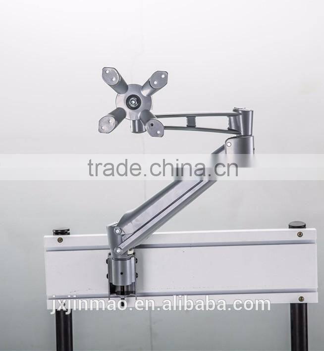 360 degree rotating computer wall mount monitor arm