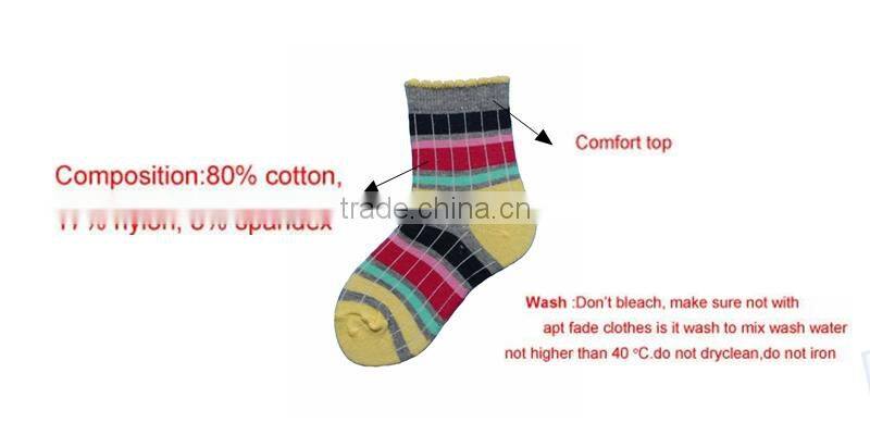 Girls Candy Colour Frilly Cotton Socks
