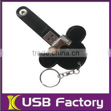 Leather USB Flash stick 8GB