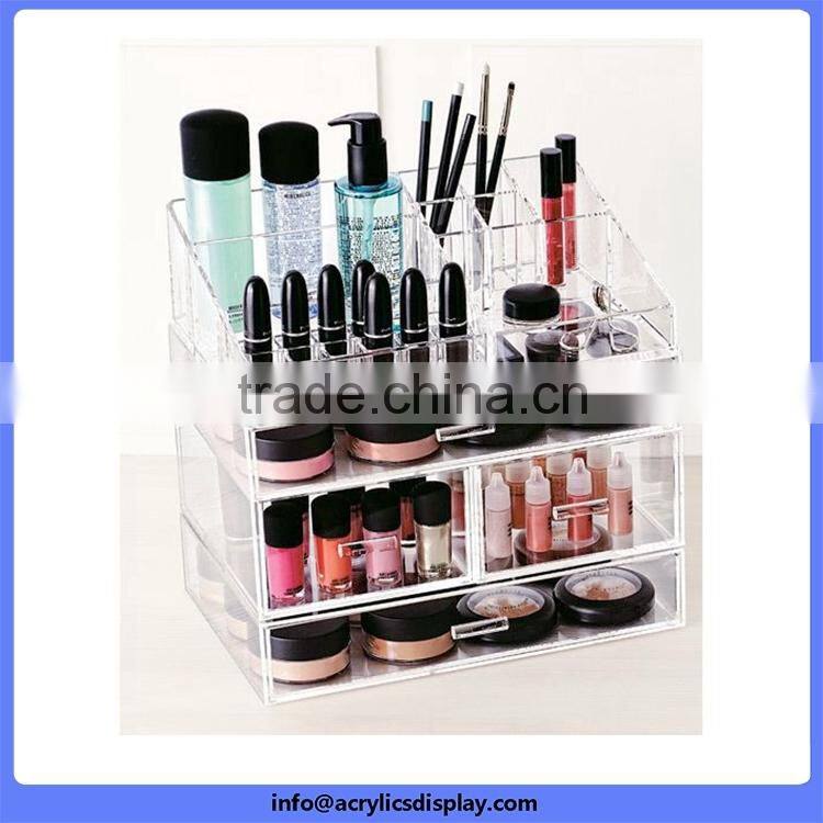New style Best-Selling cheap 6 drawer acrylic makeup organizer