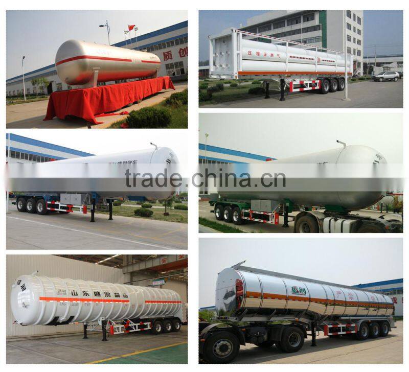 LNG Tank trailer for liquefied natural gas transportation