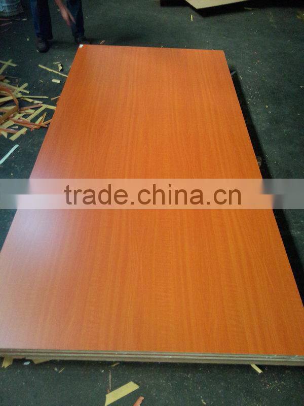 2015 Melamine particle board for furniture ,MFC