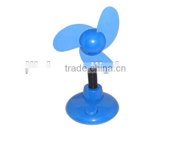 Portable colorful plastic usb fan