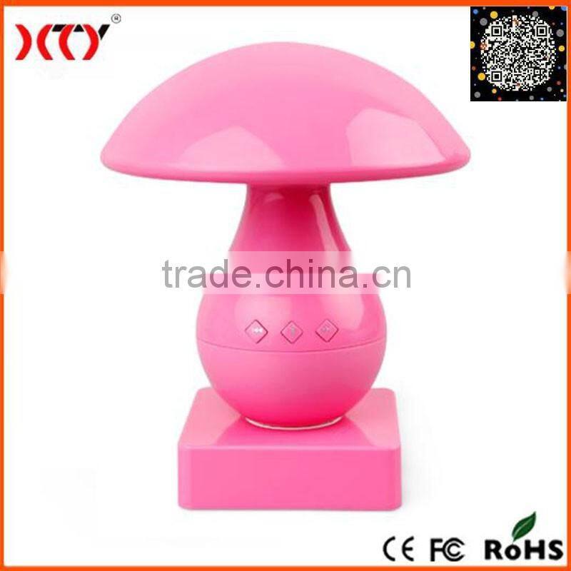 2016 High quality portable bluetooth speaker LED mushroom bluetooth speaker bluetooth speaker 2016