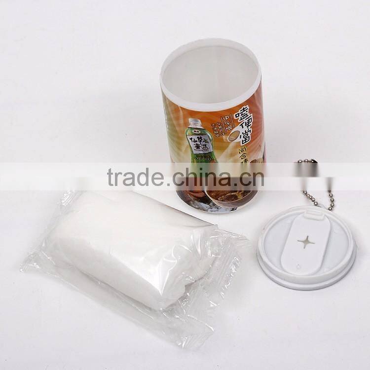 1Sheet Advertisement Wet Wipes/Advertisement Cleaning Wipes/Mini Canister Wet Wipes