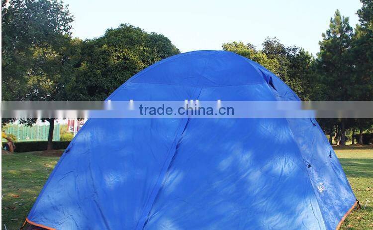 OEM Two People Double Layer Aluminium Pole Tent Outdoor Tent Camping Tour Tent UD16031