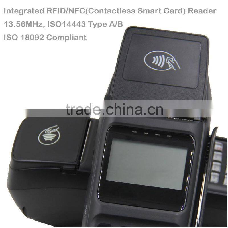 Portable Mobile POS All In One Machine with Printer,RFID,MSR