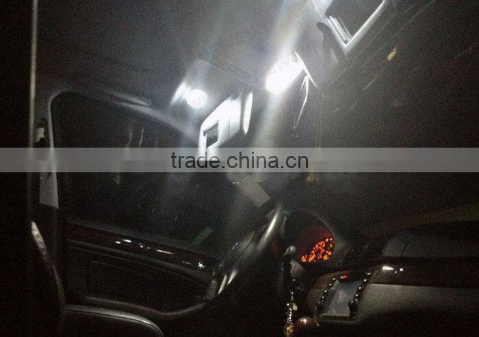 7000K xenon white car led dome reading light for BMW E90 E91 E92 E87 w5w T10 LED Car Dome Map Reading led Light Lamp Bulbs