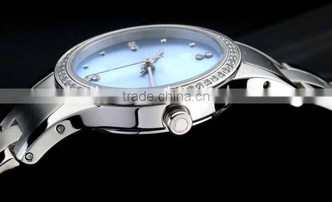 Bollus watch 2014573 Vogue watch with diamond dial 3atm water resistant teenager watch