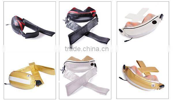 Electronic shiatu neck shoulder hand held infrared heat vibrating massager