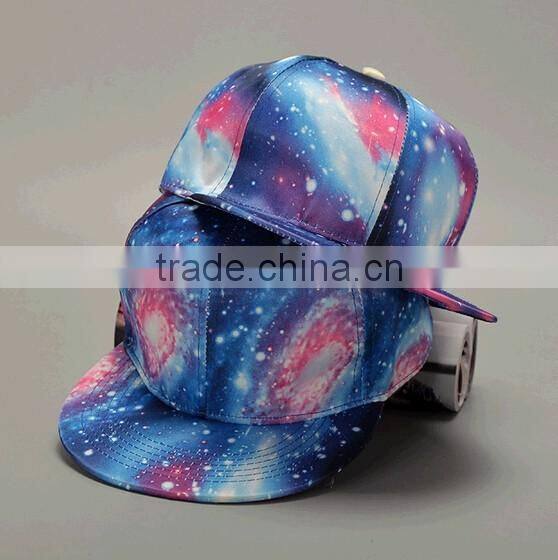 Fashion flat embroidered snapback caps