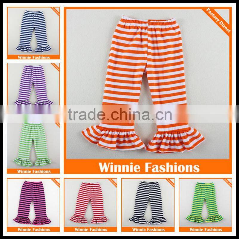New style design baby girl ruffle pants outfits