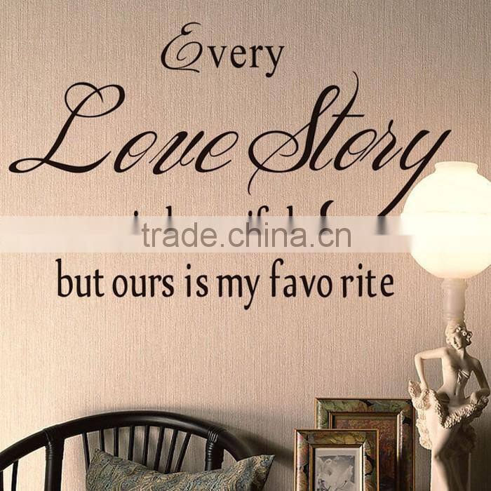 Fashion Design Motivation House Deco Wall Sticker Quotes