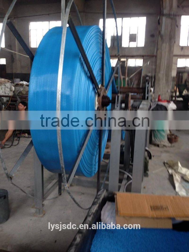 colorful transparent 300mm layflat hose pipe in forestry and agriculture irrigation