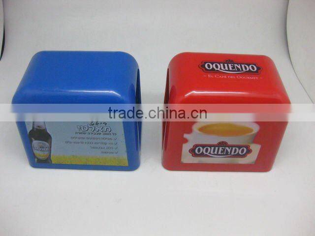 plastic new design tissue box napkin holder for best sell