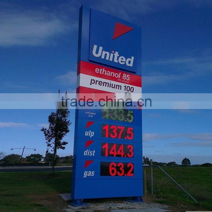 Electronic Billboard Gas Station Led Price Sign