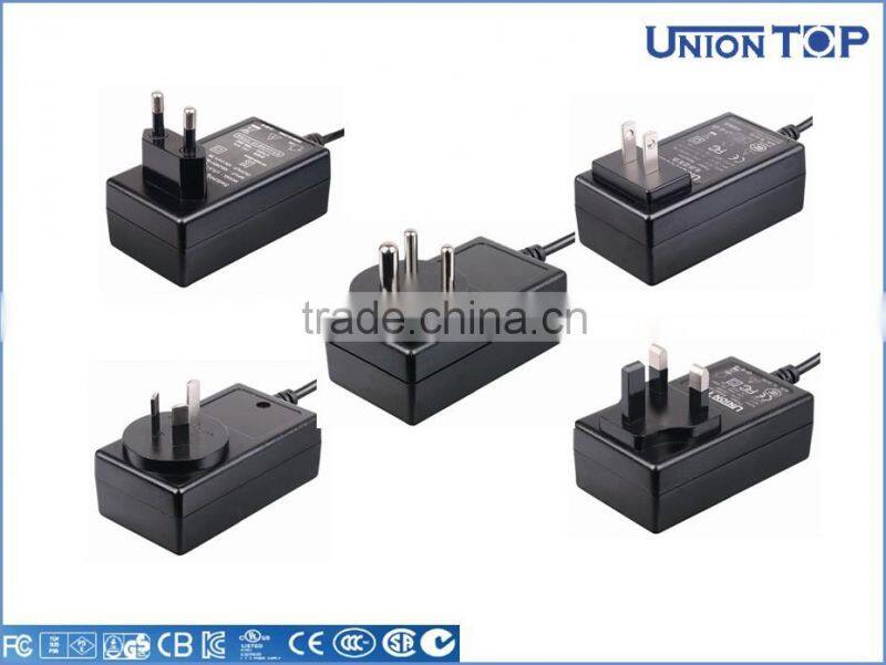Electric wall mount ac adaptor ac 230v dc 12v 3a