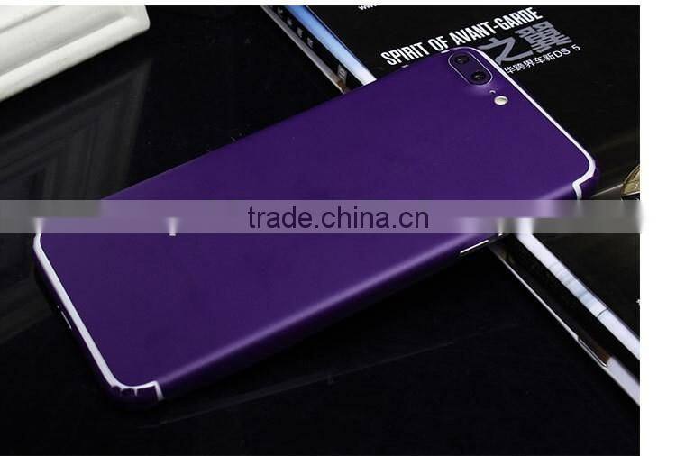 mobile phone accessories for iphone 7 colorful matte finish sticker decal skin cover